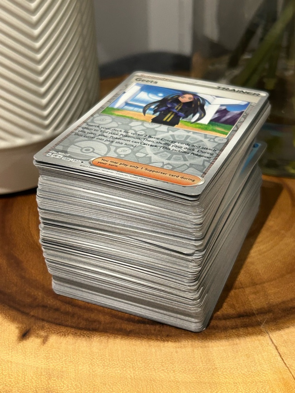 Pokémon Card Lot (186 Cards) 2023, Reverse Holos, Near Mint Condition, Bundle